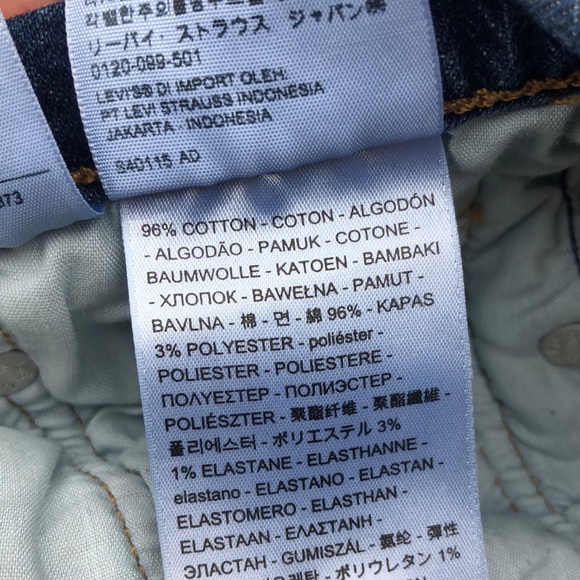 Levi’s 501 T Tapered Jeans sz 29 - Picture 5 of 14